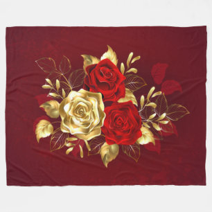 Cobertor De Velo Três Rosas de joalharia