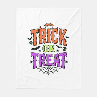 Cobertor De Velo Trick Halloween Tratamento Engraçado Teia de Aranh