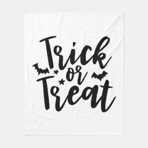 Cobertor De Velo Trick ou Treine Bats de Halloween