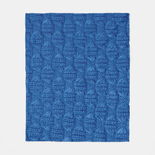 Cobertor De Velo tricô de textura. Pullover azul. Mães de tecido de