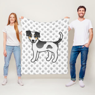 Cobertor De Velo Tricolor Danish-Swedish Farmdog - Cão de Cartoon