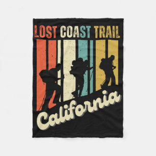 Cobertor De Velo Trilha Lost Coast Califórnia Caminhada Retro Monta