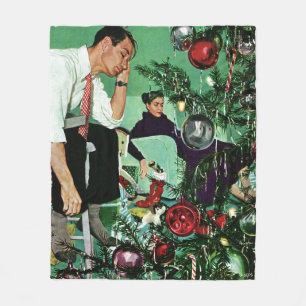 Cobertor De Velo Trimando a Árvore