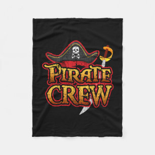 Cobertor De Velo tripulação pirata família correspondente piratas c
