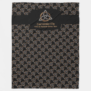 Cobertor De Velo Triquetra (Brown/prata)