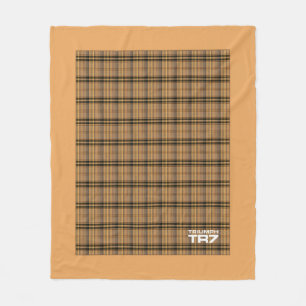 Cobertor De Velo Triumph TR7 - Tan Tartan / Xadrez
