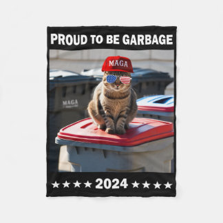 Cobertor De Velo Trump 2025 Proud To Be Garbyge Crew Trump’s Suppor
