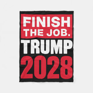 Cobertor De Velo Trump 2028 Finish The Job Trump 2028