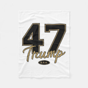 Cobertor De Velo Trump 47 Trump 2024 Conservador Republicano 47 Tru