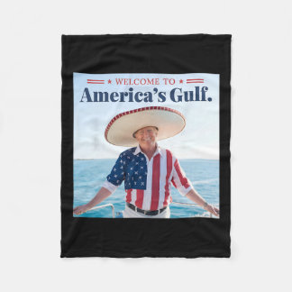 Cobertor De Velo Trump America's Golfo México Presidente Trump Somb