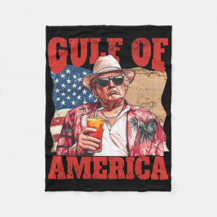 Cobertor De Velo Trump America's Golfo México Presidente Trump Somb