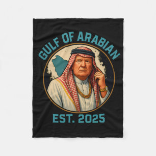 Cobertor De Velo Trump Arabian Golfo 2025 Funny Trump Golfo Da Aráb