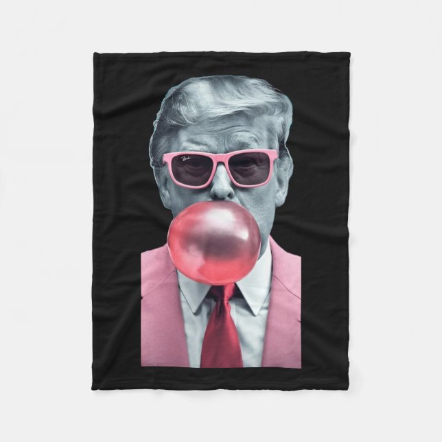 Cobertor De Velo Trump Bubble Gum Yum (Frente)