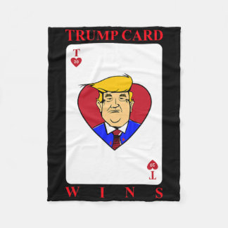 Cobertor De Velo Trump Card Wins Presidential Election