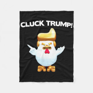 Cobertor De Velo Trump Chicken Cluck Trump Funny