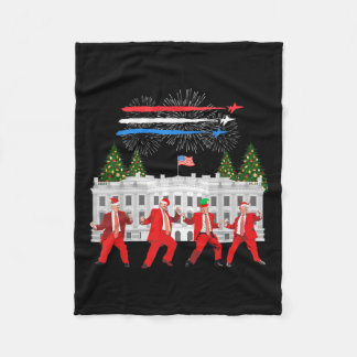 Cobertor De Velo Trump Daddys Home White House Dance Torna Xmas Gra