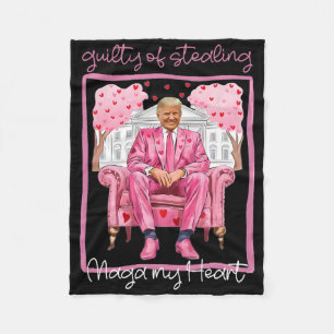 Cobertor De Velo Trump Dia dos Namorados Culpado Por Roubar Meu Cor