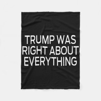 Cobertor De Velo Trump Estava Certo Sobre Tudo _5