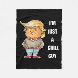 Cobertor De Velo Trump Eu sou apenas uma Cara Engraçada Meme 2024