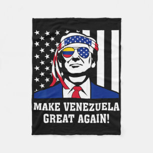 Cobertor De Velo Trump Faça Venezuela Grande Novamente _2