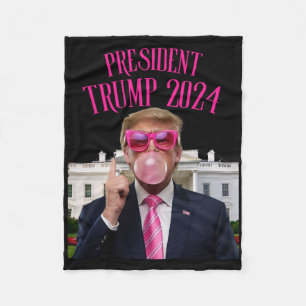 Cobertor De Velo Trump Ganhou 2025 Presidente Trump Sopra Chiclete