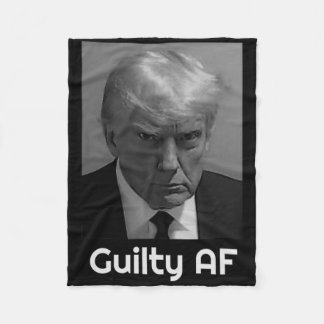 Cobertor De Velo Trump Guilty Af