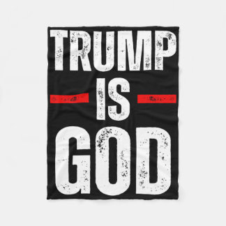 Cobertor De Velo Trump Is God Funny Trump Is God