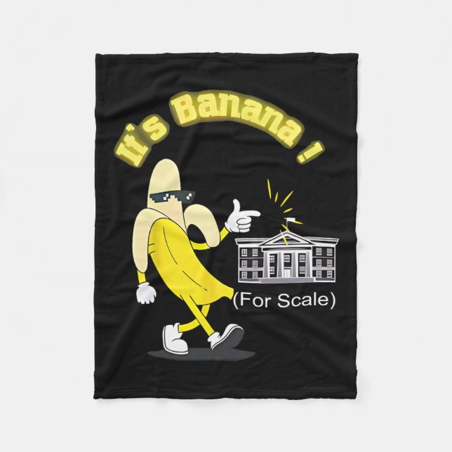 Cobertor De Velo Trump It's Nana (for Scale) Starship Funny Trump P (Frente)