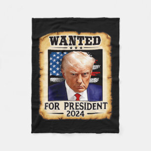 Cobertor De Velo Trump Mug Shot Desejado Para Os Eua. Presidente 20