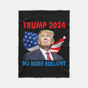 Cobertor De Velo Trump Para O Presidente 2024, Nada De Touro