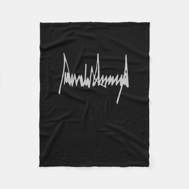 Cobertor De Velo Trump Signature America Country Estados Unidos, Di (Frente)