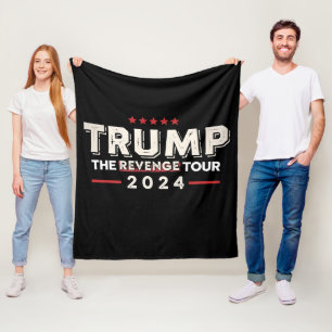 Cobertor De Velo Trump The Revenge Tour 2024 Vintage