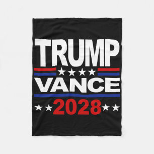 Cobertor De Velo Trump Vance 2028 Presidente Republicano de Terceir