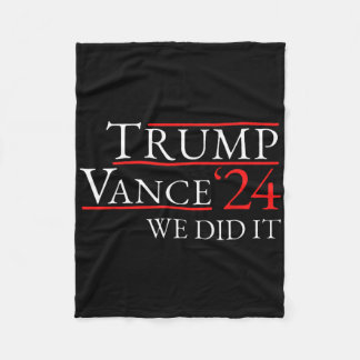 Cobertor De Velo Trump Vance 24 Nós Conseguimos