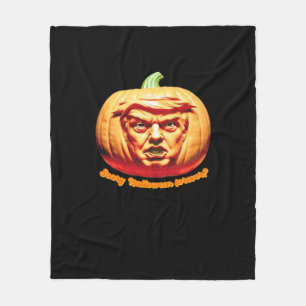 Cobertor De Velo Trumpkin Assustador do Halloween Pumpkin Melhor De