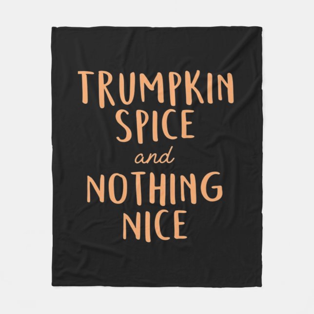 Cobertor De Velo Trumpkin Spice Nice (Frente)