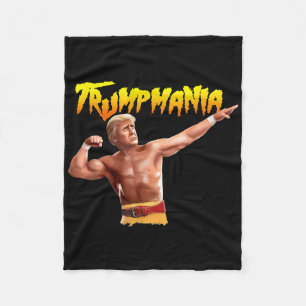 Cobertor De Velo Trumpmania - Donald Trump 2024 Roupa Engraçado Par