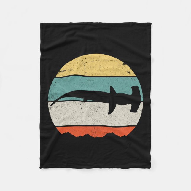 Cobertor De Velo Tubarão-martelo (Frente)