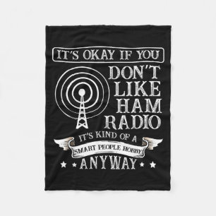 Cobertor De Velo Tudo Bem Quando Você Não Gosta de Rádio Amador Par