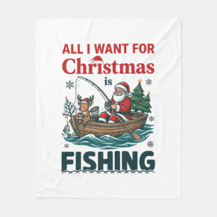 Cobertor De Velo Tudo O Que Queremos No Natal É Barco De Renas De P
