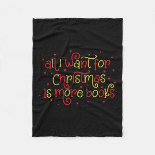Cobertor De Velo Tudo O Que Quero É Livro De Natal L