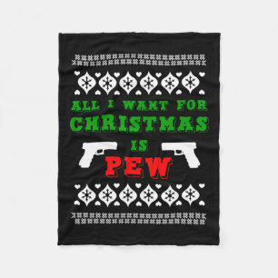 Cobertor De Velo Tudo O Que Quero Para O Natal É Pew Para O Funn