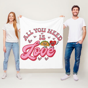 Cobertor De Velo Tudo o que você precisa é Amor