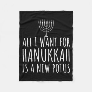 Cobertor De Velo Tudo Que Eu Quero Para O Hanukkah É Um Novo Tus En