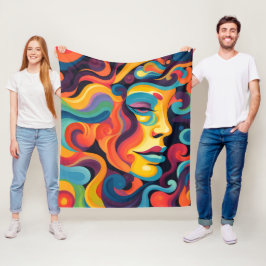 Cobertor De Velo Turbilhão Vibrante de Emoções