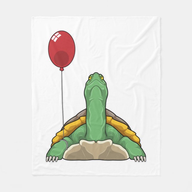 Cobertor De Velo Turtle Balloon (Frente)