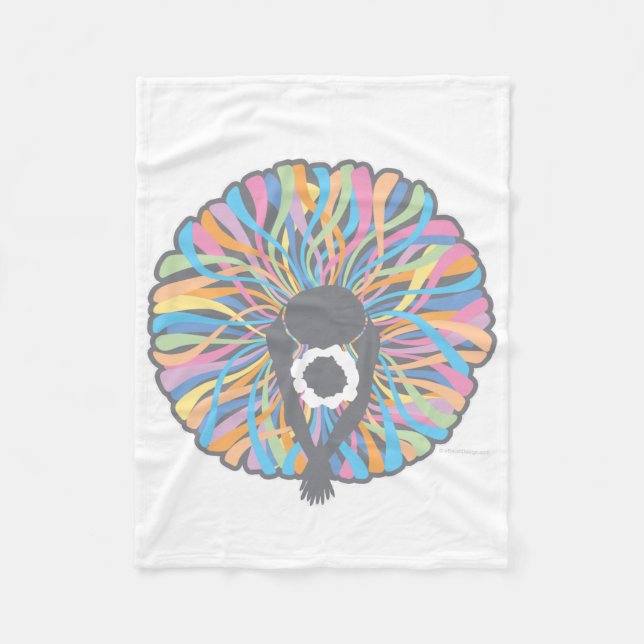 Cobertor De Velo Tutu Elegante (Bailarina) (Frente)
