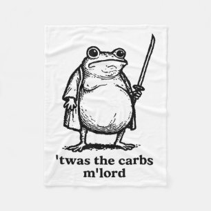 Cobertor De Velo Twas The Tism Mlord Medieval Knight Fat Samurai Fr