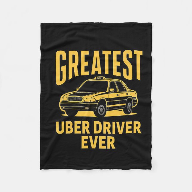 Cobertor De Velo Uber Driver Uber Engraçado no Driver Uber 3 (Frente)