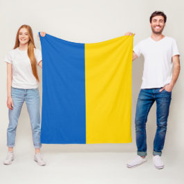 Cobertor De Velo Ucrânia Flag Blue Yellow Dourado Patriótico Ucrani